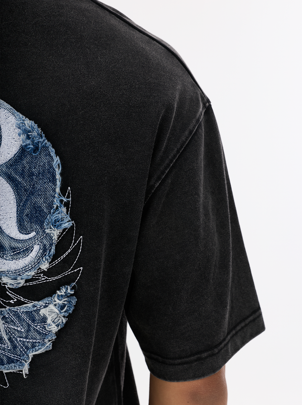 Blue Rose Logo Relaxed T-Shirt