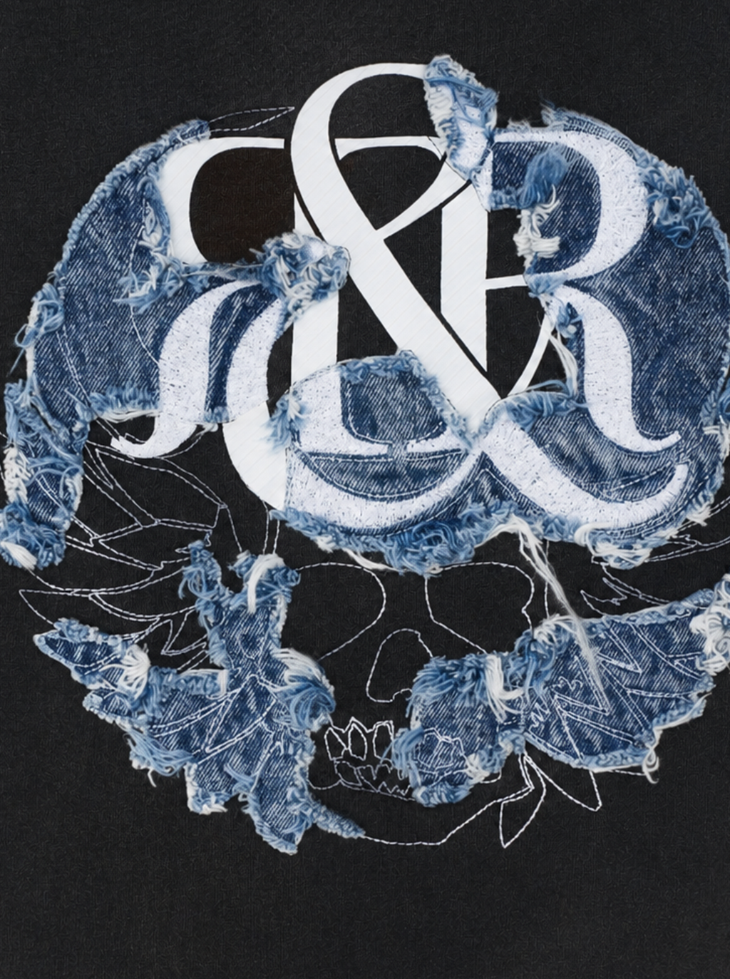 Blue Rose Logo Relaxed T-Shirt