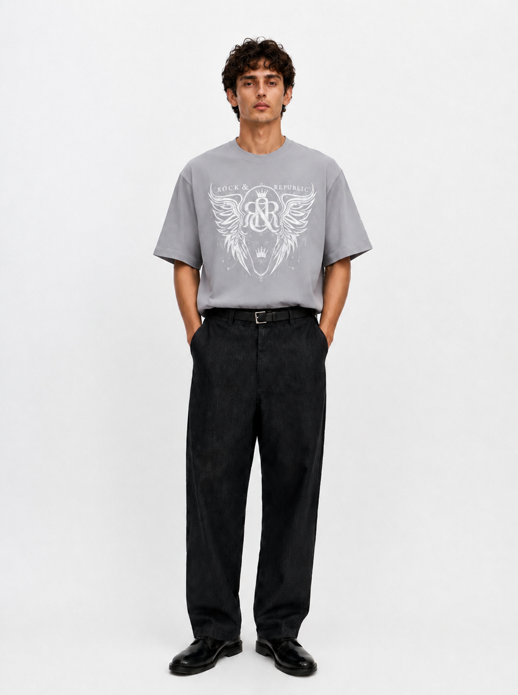 Winged Crest Relaxed T-Shirt