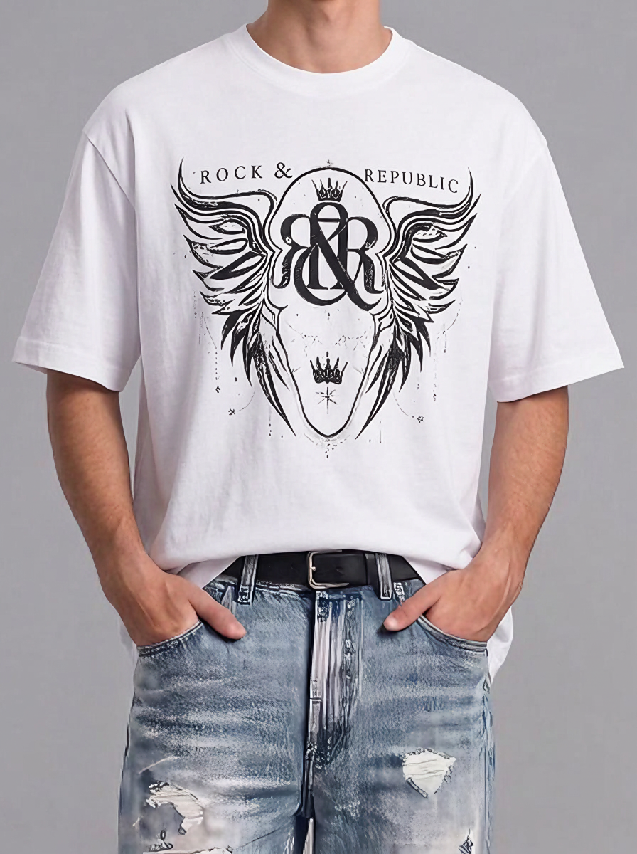 Winged Crest Relaxed T-Shirt