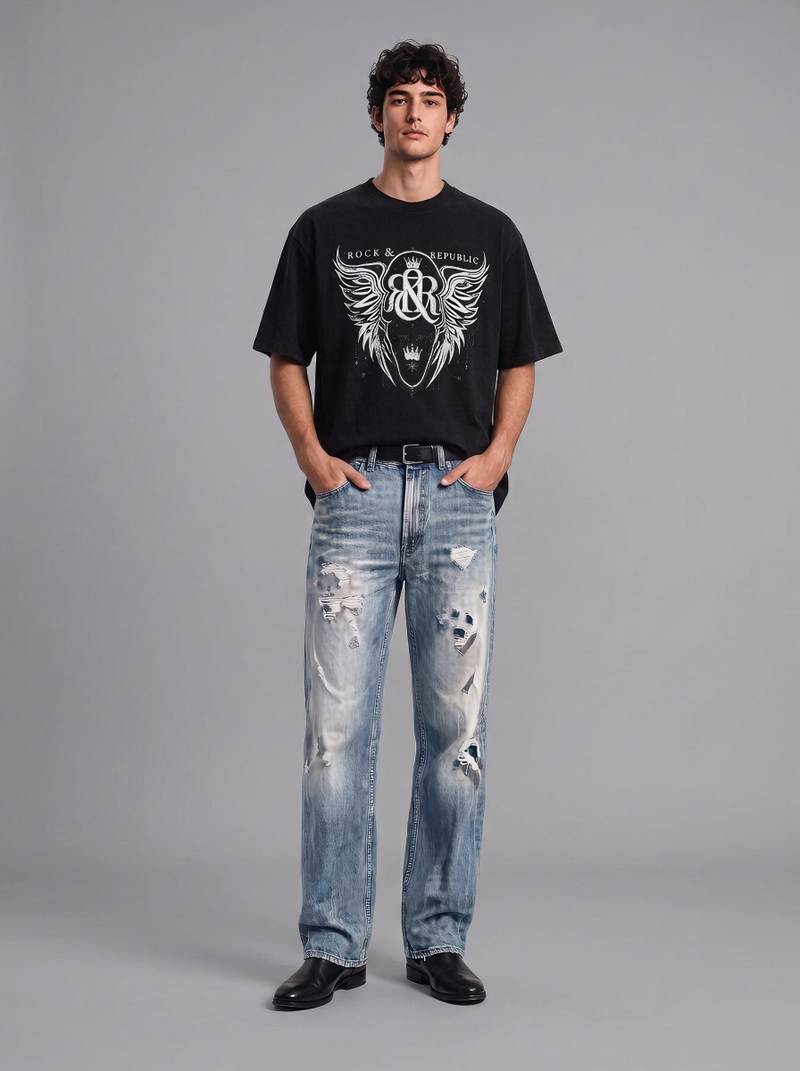 Winged Crest Relaxed T-Shirt