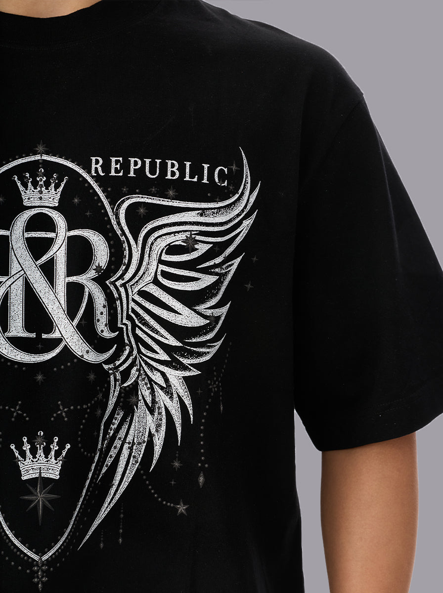 Winged Crest Relaxed T-Shirt