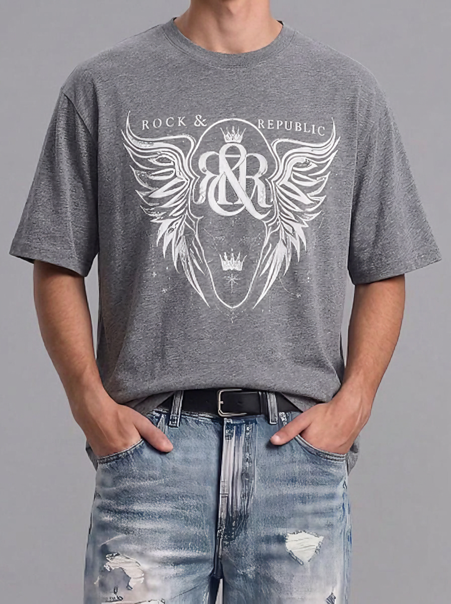 Winged Crest Relaxed T-Shirt