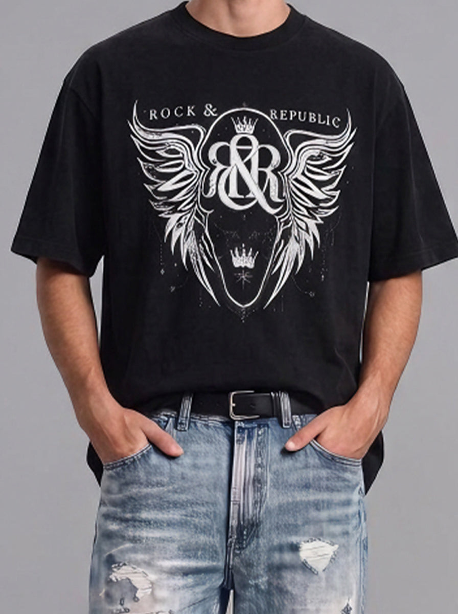 Winged Crest Relaxed T-Shirt