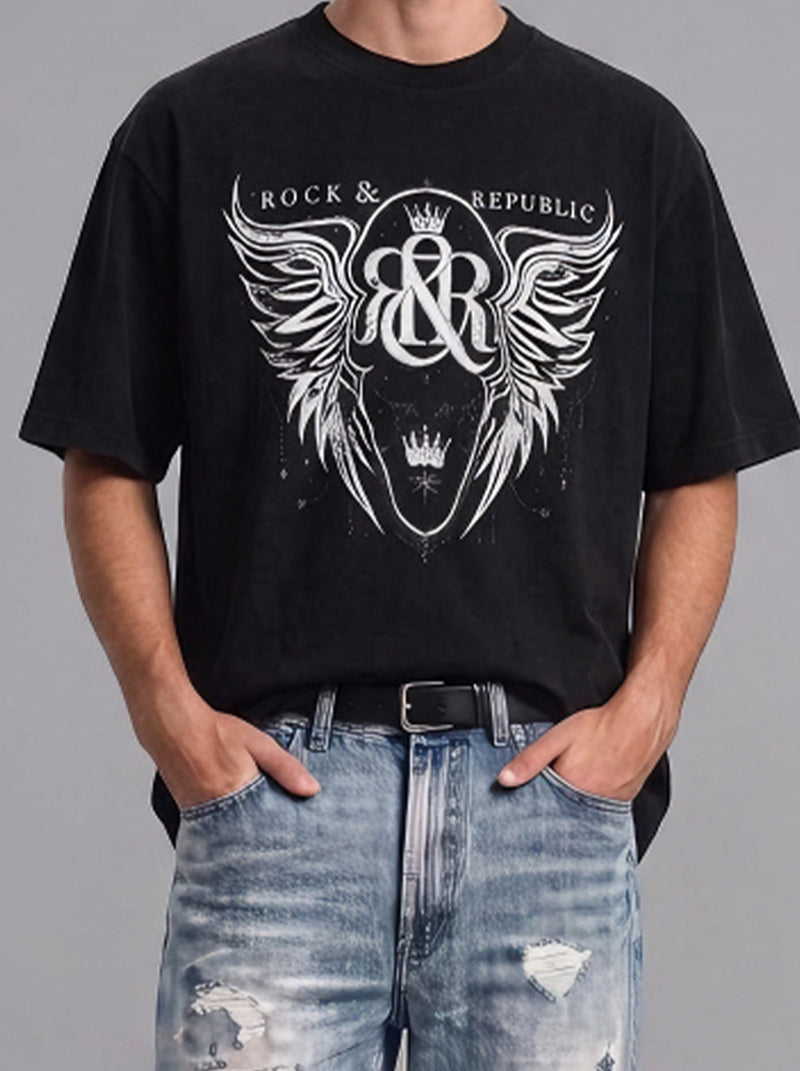 Winged Crest Relaxed T-Shirt