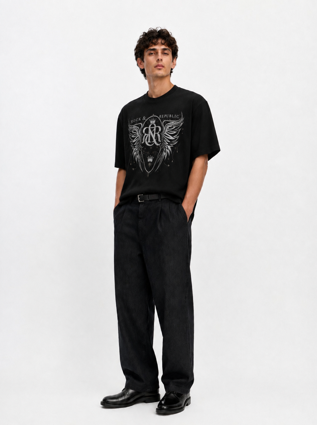 Winged Crest Relaxed T-Shirt
