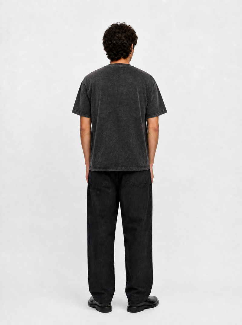 Tonal Rhinestone Logo Relaxed T-Shirt