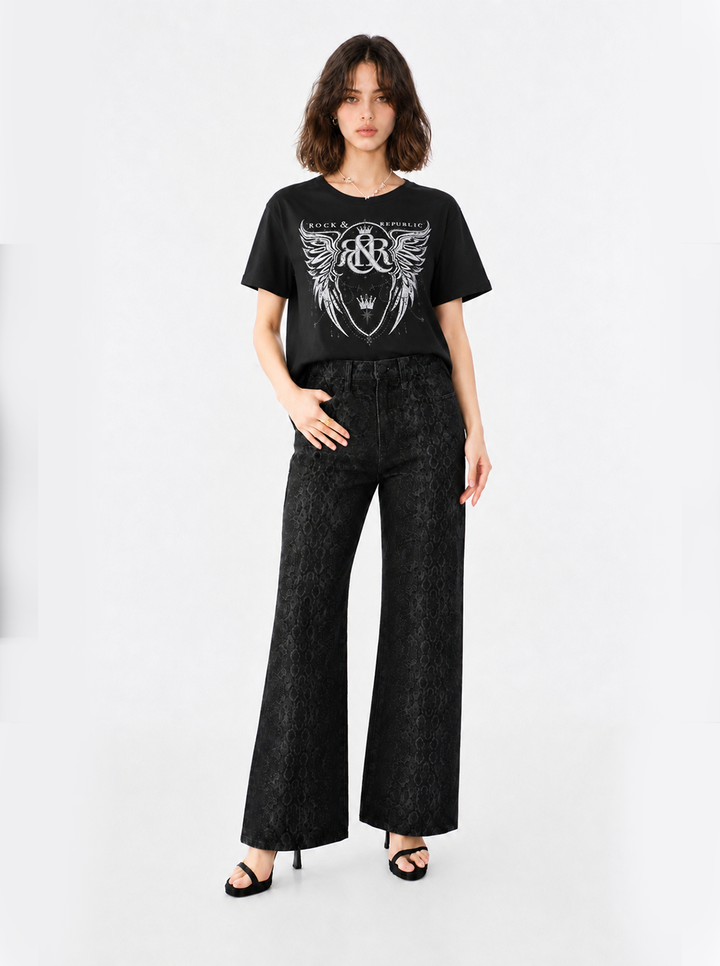 Crowned Wing Relaxed T-Shirt