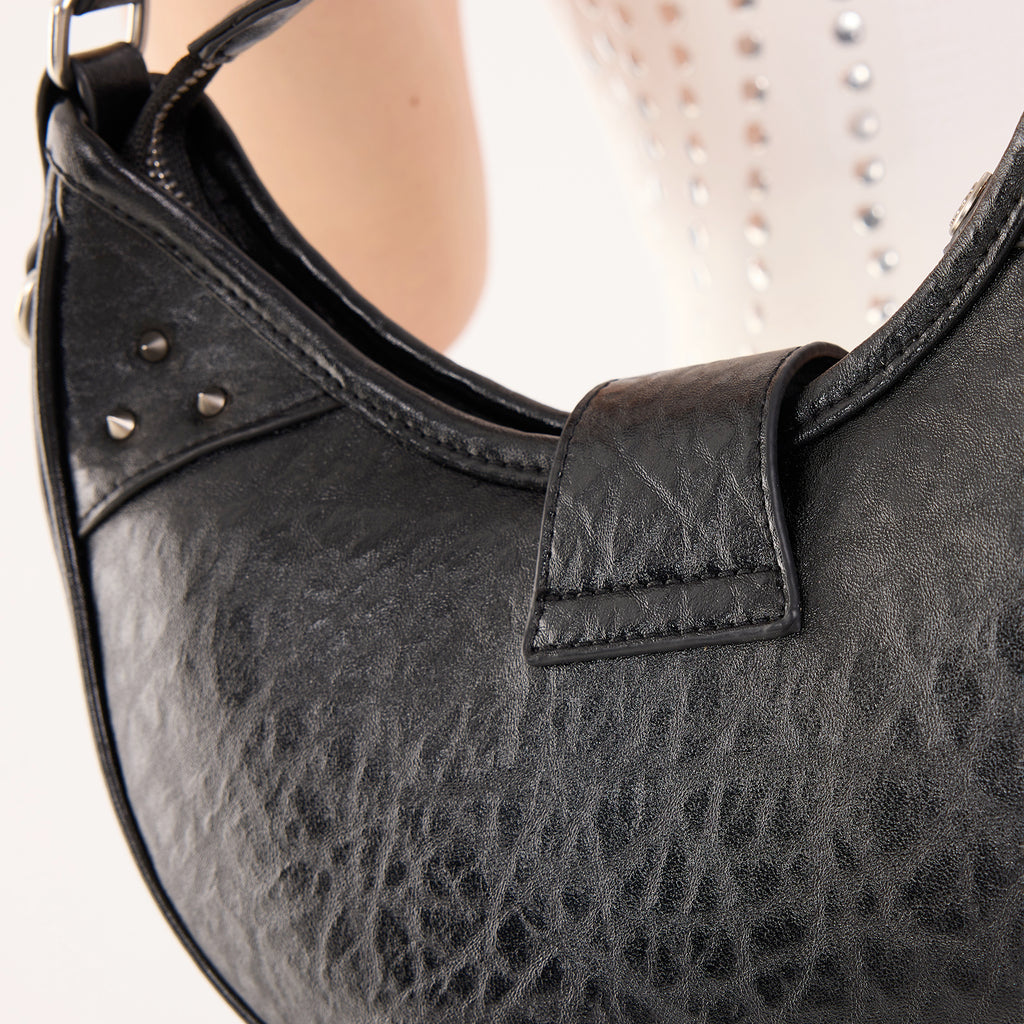 Vesper Snake-Print Chain Shoulder Bag
