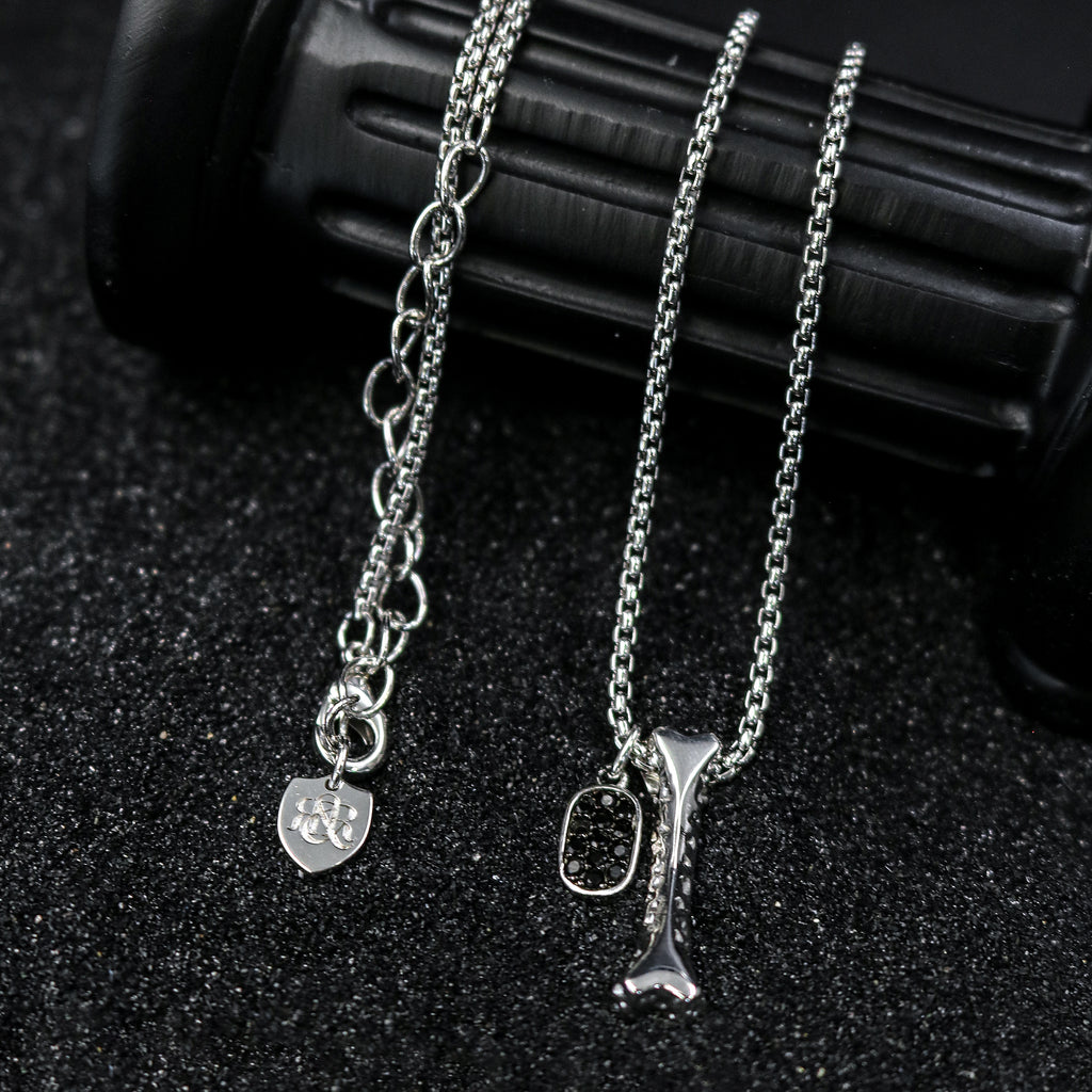 Dual Charm Link Necklace