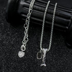 Dual Charm Link Necklace