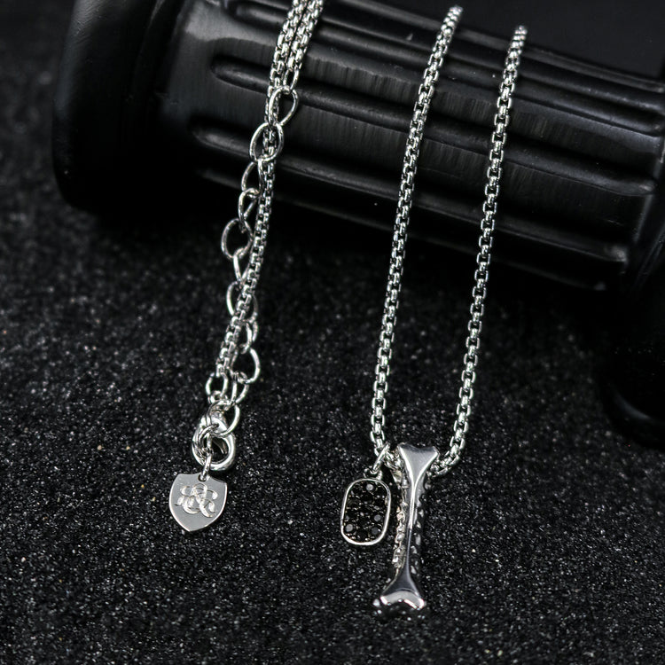 Dual Charm Link Necklace