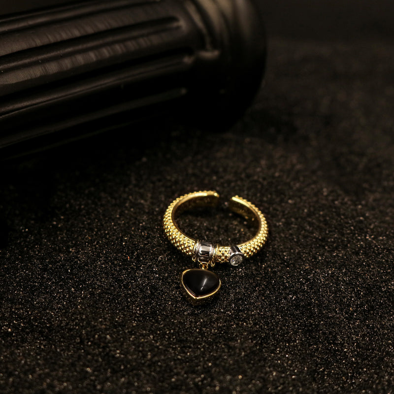 Heart Charm Ring