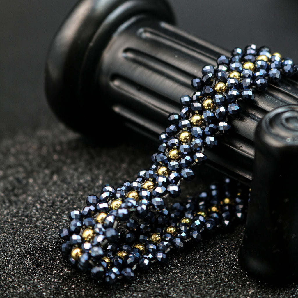 Eclipse Bead Chain Necklace & Bracelet Set RR Eclipse