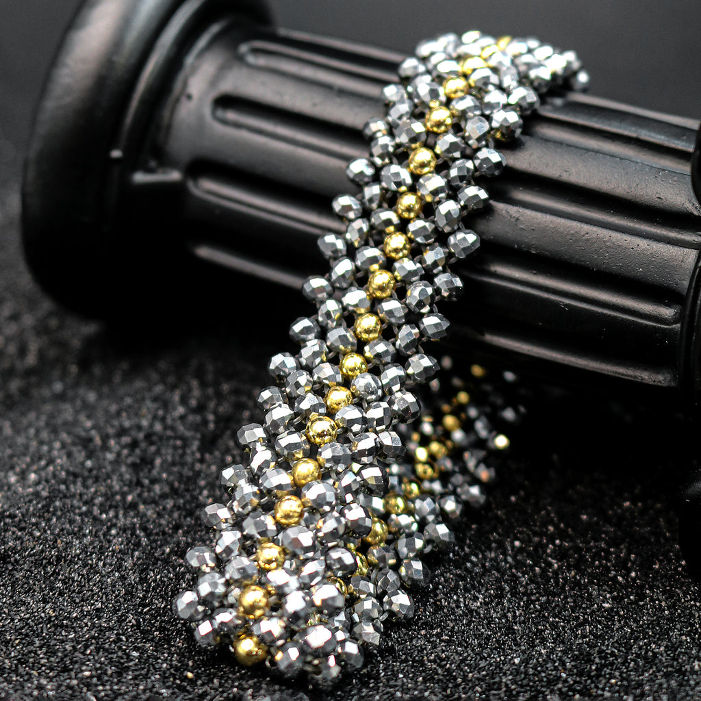 Eclipse Bead Chain Necklace & Bracelet Set RR Eclipse