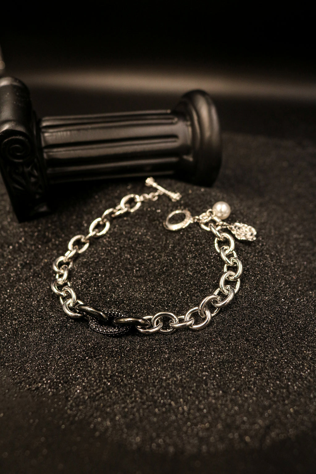 Pavé Link Chain Wristband