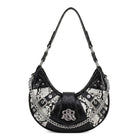 Vesper Snake-Print Chain Shoulder Bag
