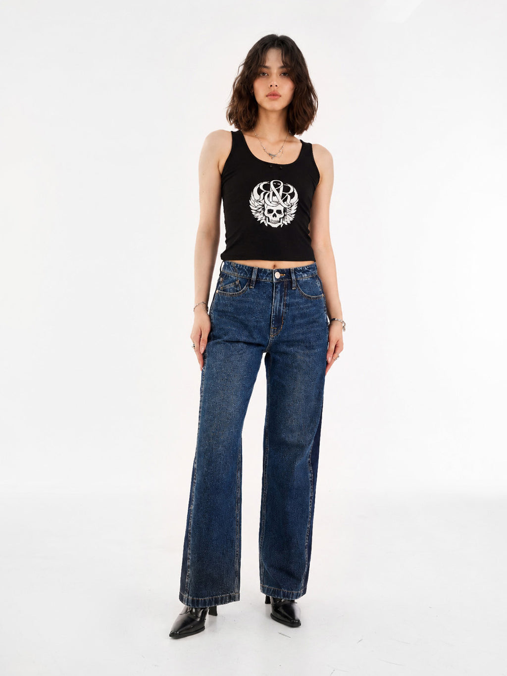 Kaia Deep Indigo Straight Jean