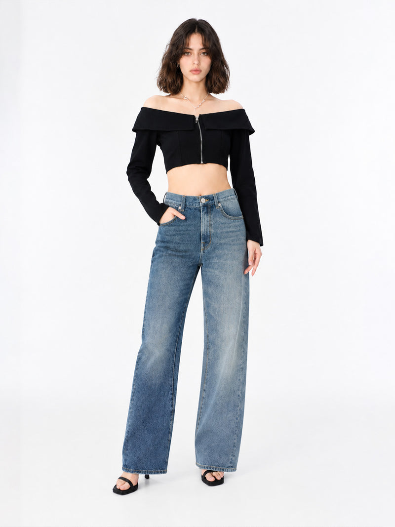 Neil Curved Seam Straight Jean