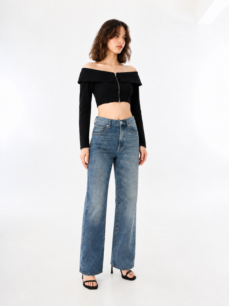 Neil Curved Seam Straight Jean