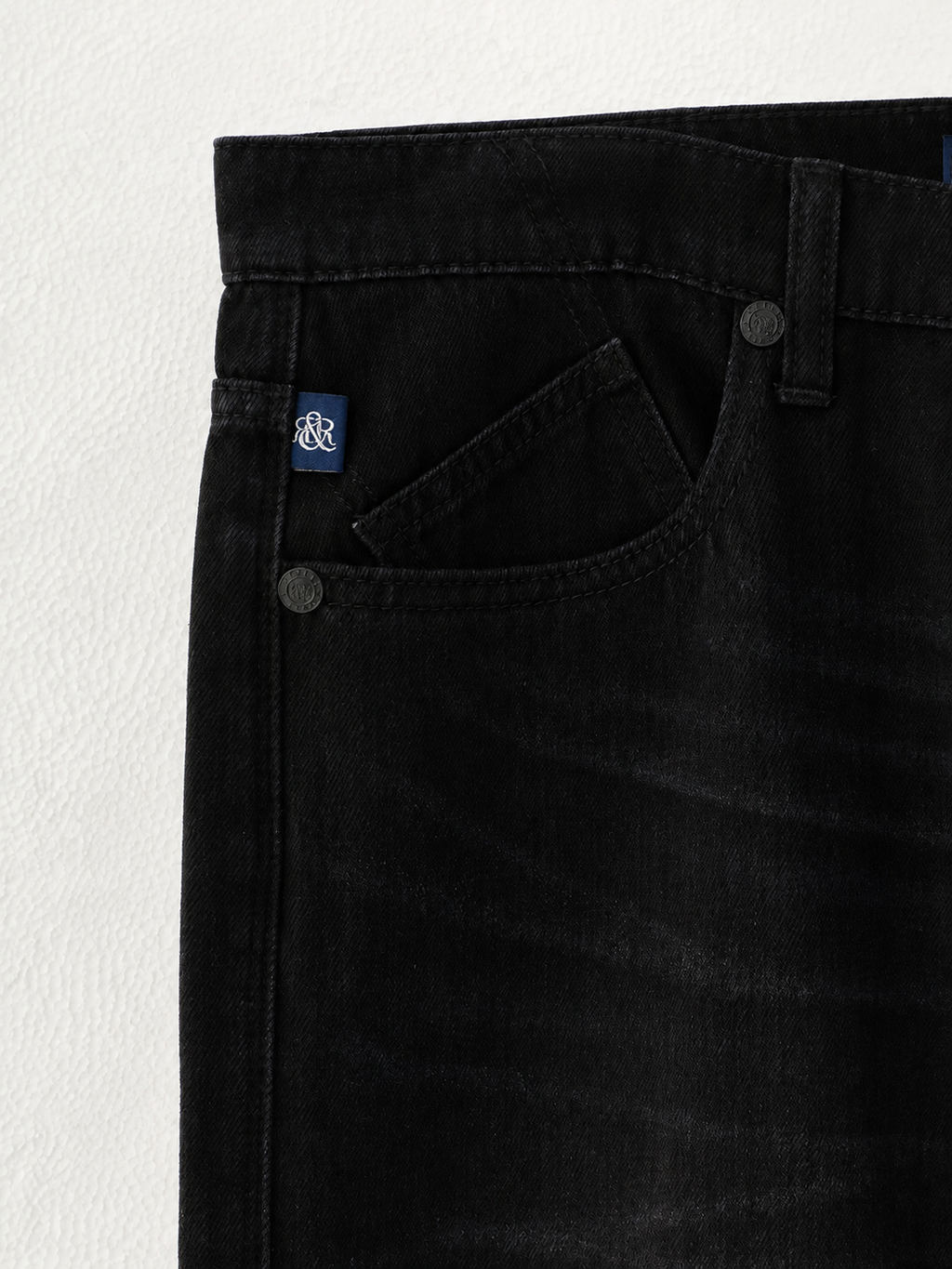 Kaia Tonal Leopard Panel Straight Jean