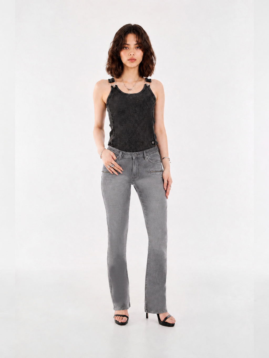 Fever Zip-Pocket Bootcut Jean