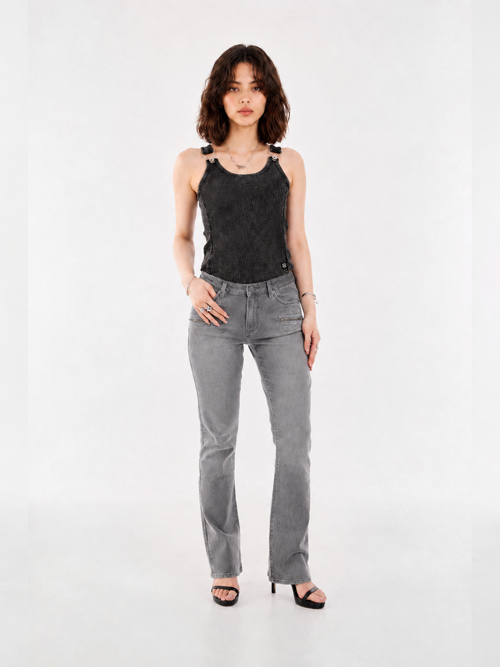 Fever Zip-Pocket Bootcut Jean