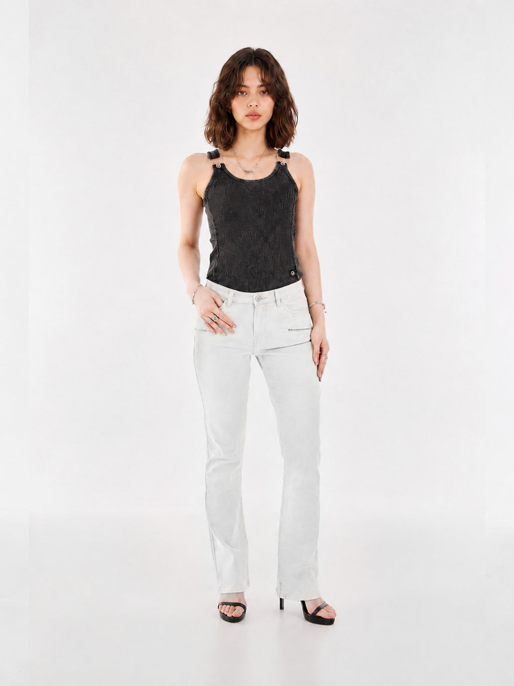 Fever Zip-Pocket Bootcut Jean