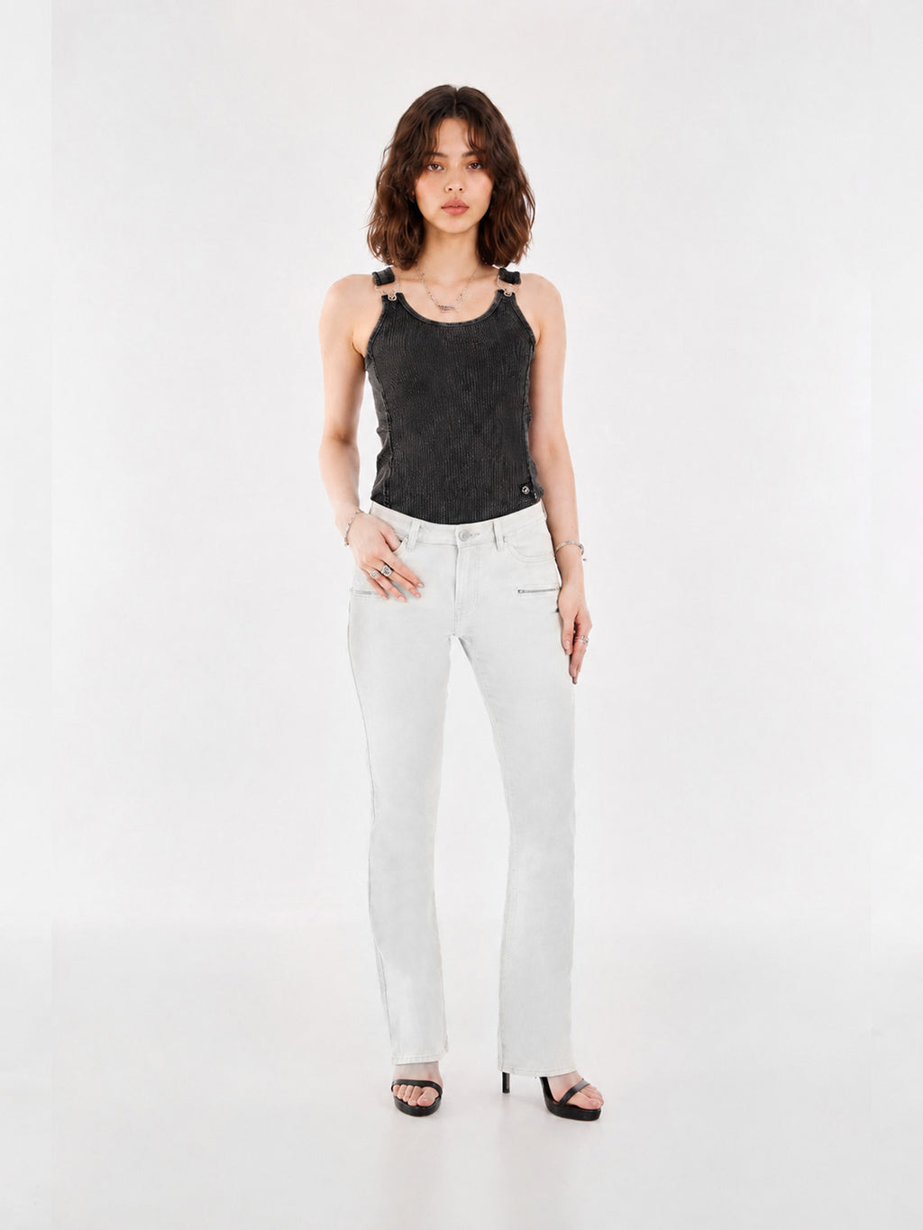 Fever Zip-Pocket Bootcut Jean