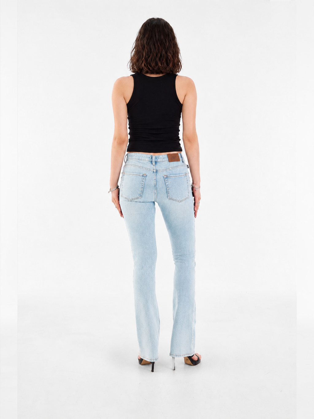 Fever Side Stud Bootcut Jean