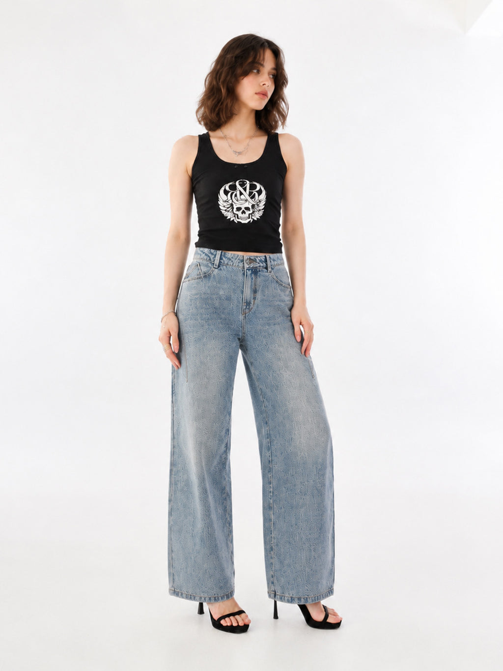 Kaia Light Fade Straight Jean