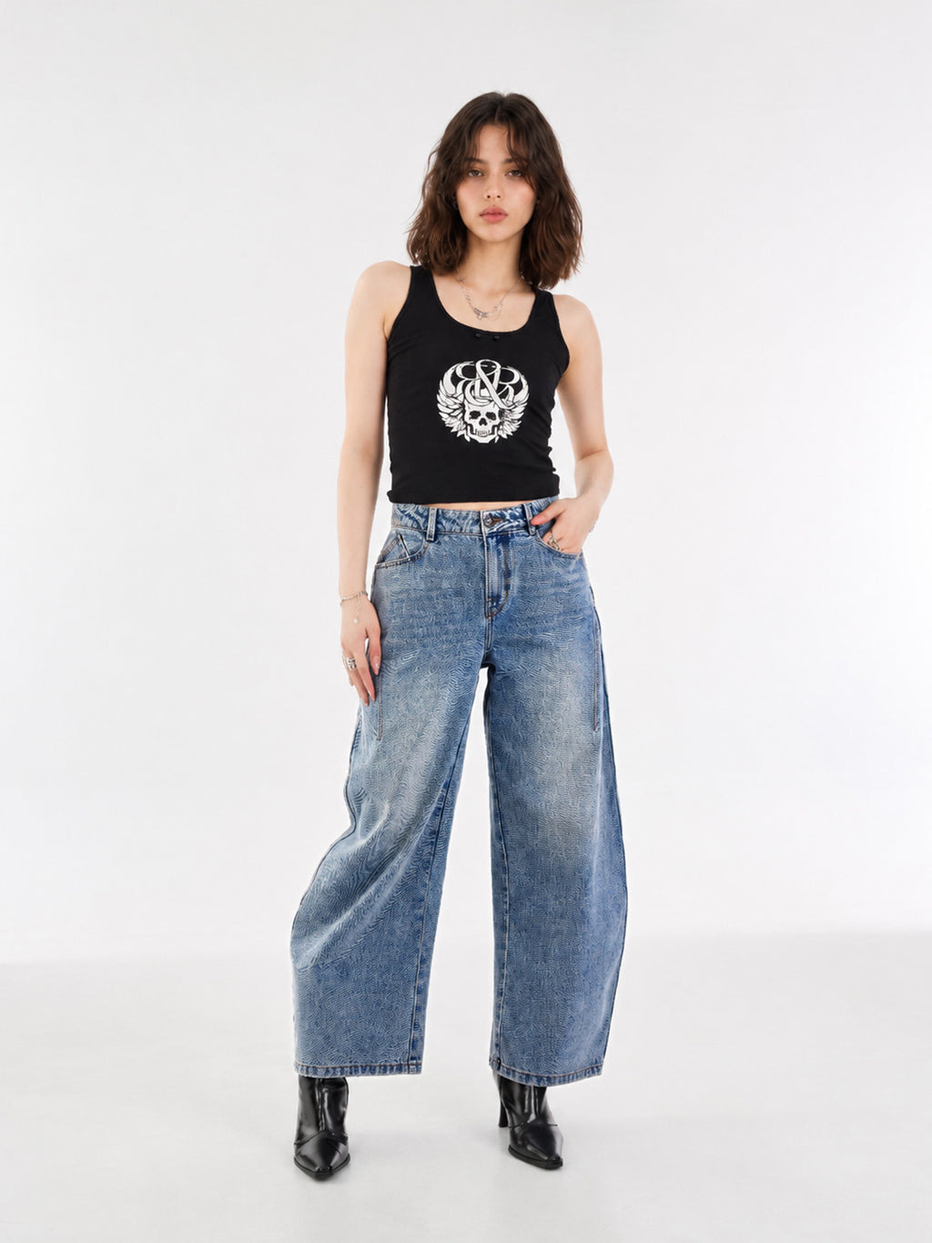 Kaia Light Fade Straight Jean