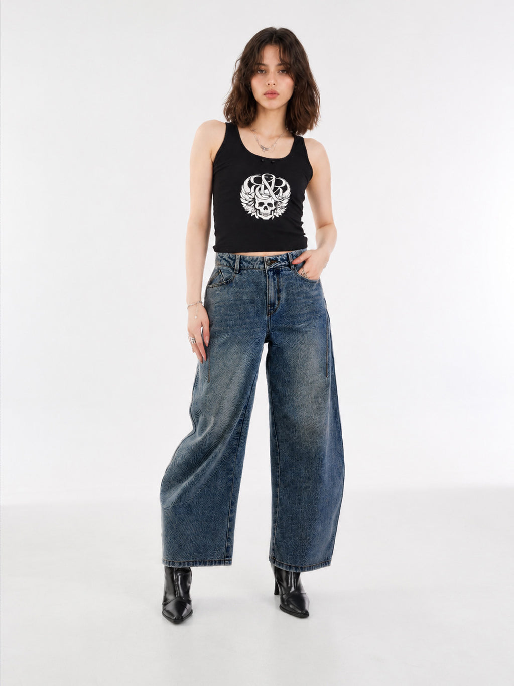 Kaia Light Fade Straight Jean