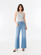 Fever Contrast R Embroidered Bootcut Jean