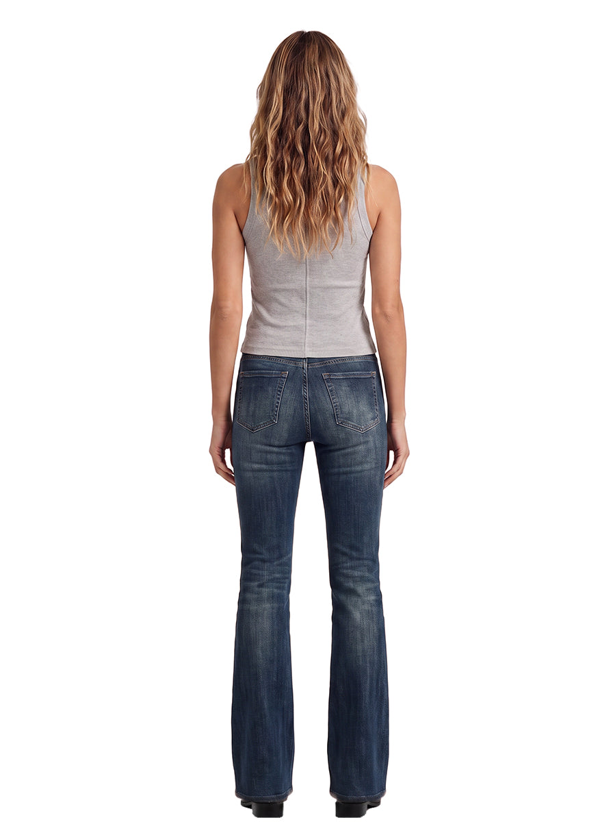 Ribbed Center Seam Tank Top