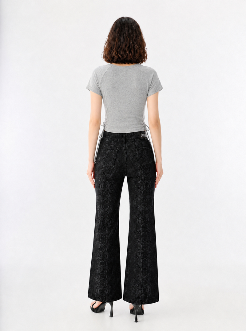 Ruched Side Drawstring T-Shirt