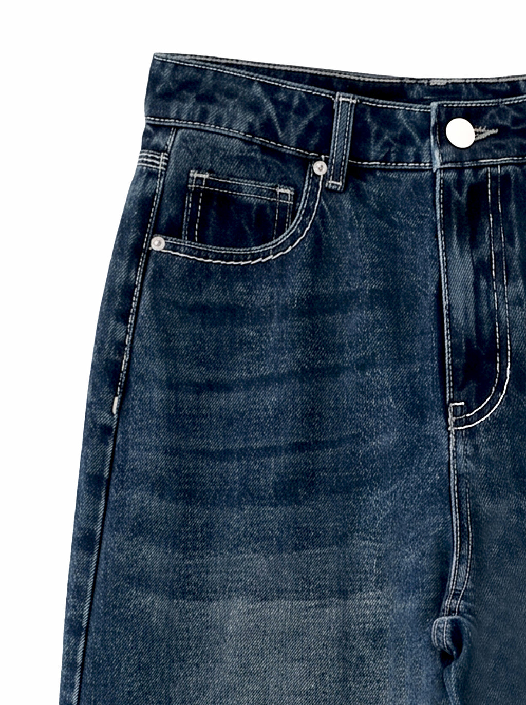 Kendall Paisley Studded Wide Leg Jean