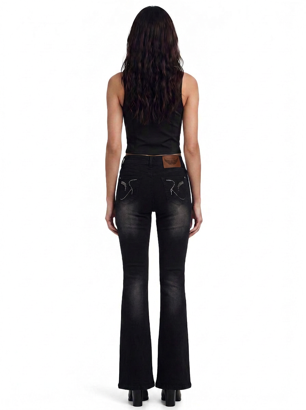 Fever Bleach Panel Bootcut Jean