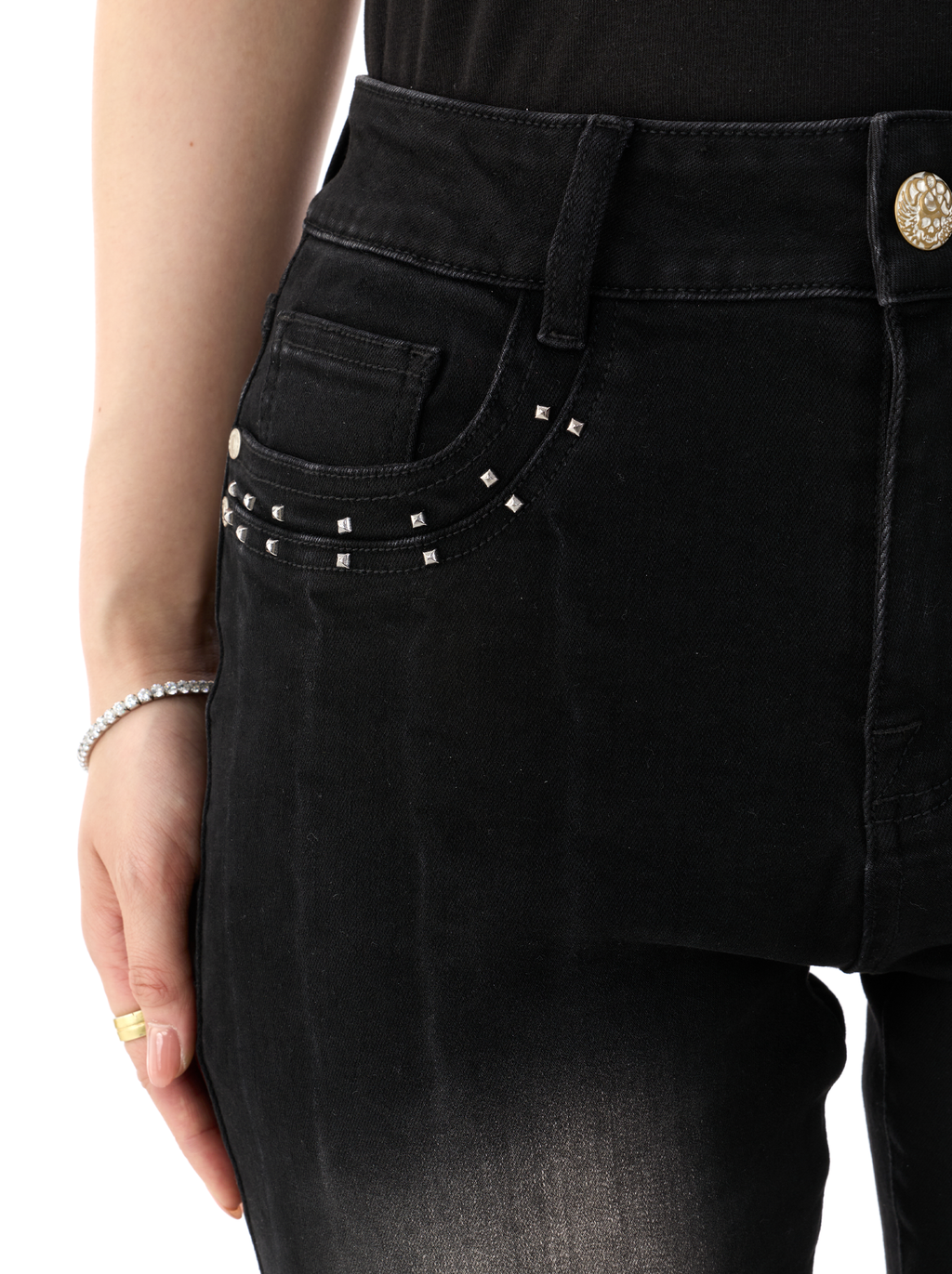 Fever Bleach Panel Bootcut Jean