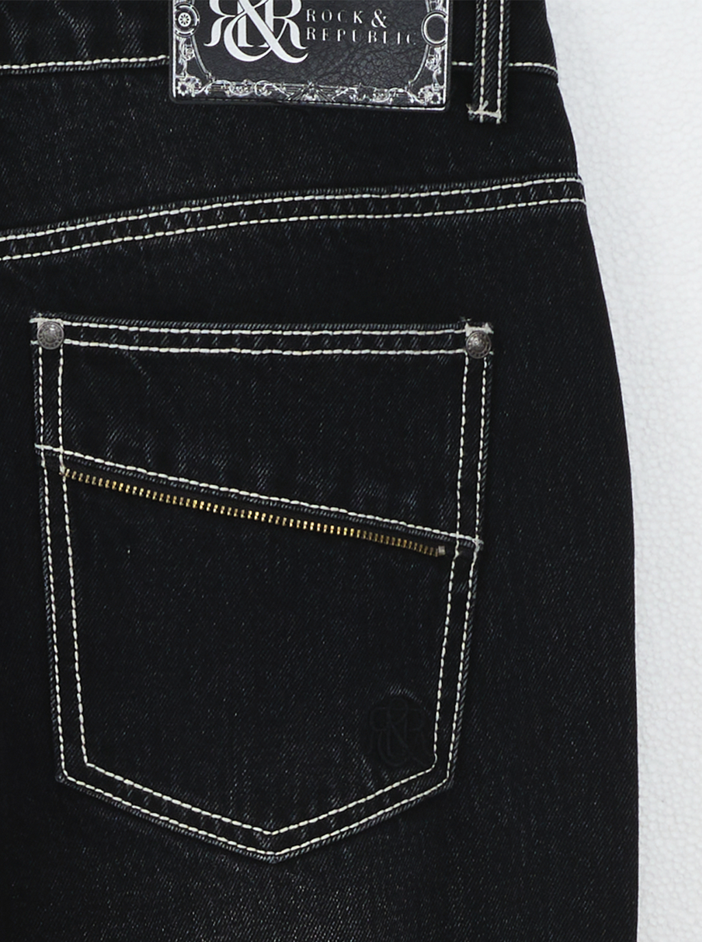 Henlee Studded Hem Bootcut Jean