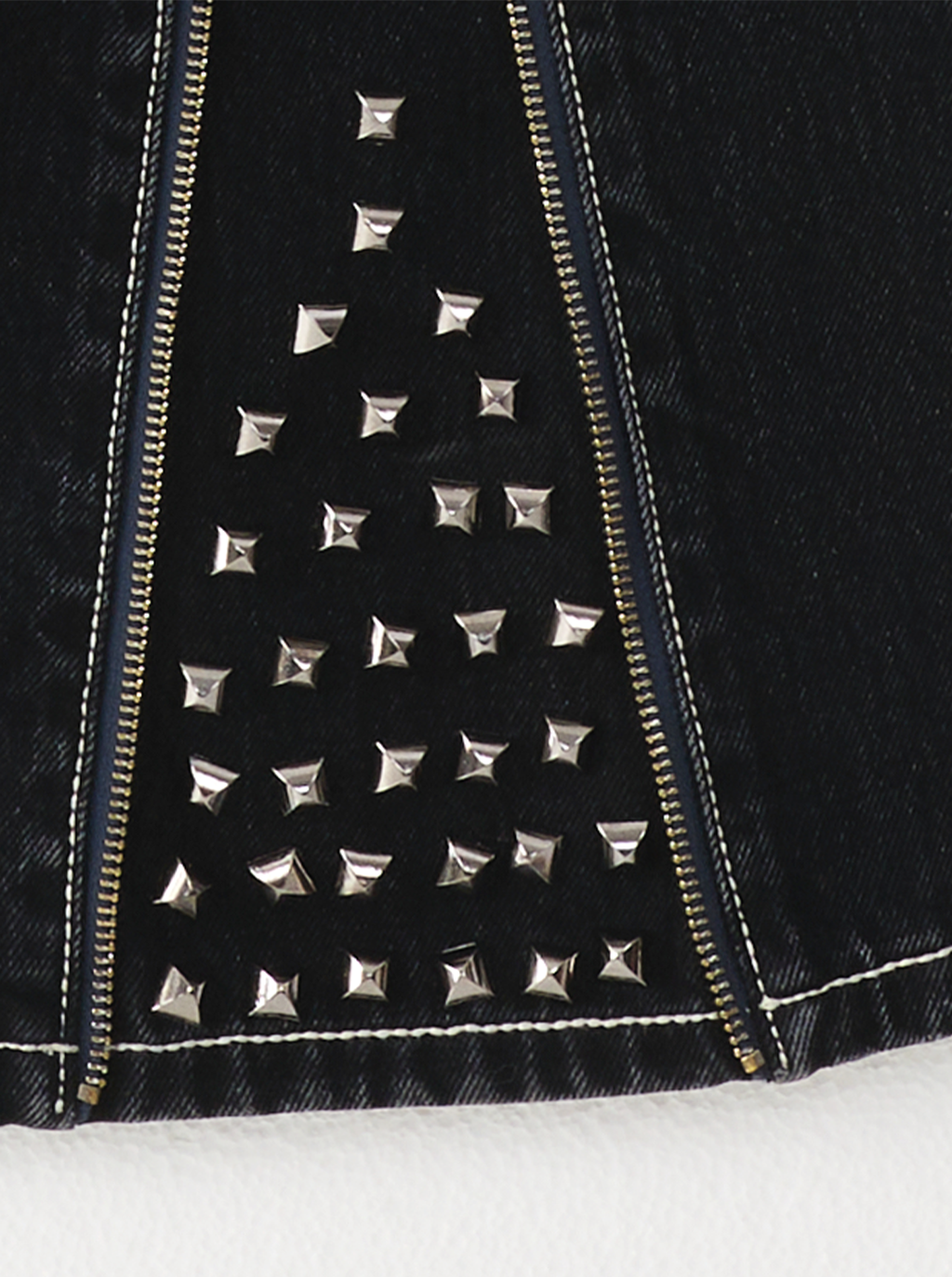 Henlee Studded Hem Bootcut Jean