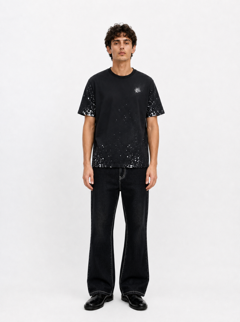 Henlee Studded Hem Bootcut Jean