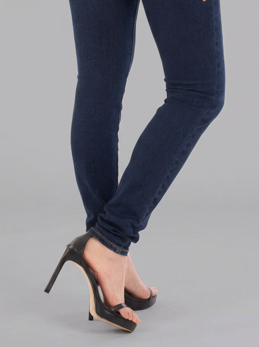 Berlin Rhinestone R Skinny Jean