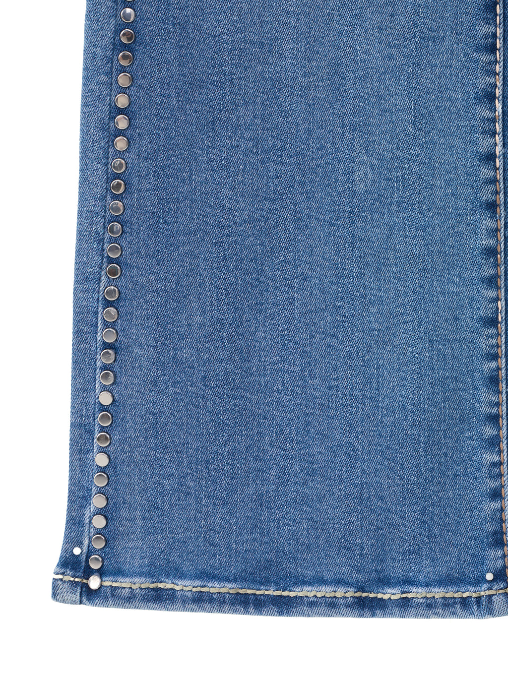 Kendall Paisley Foil Print Wide Leg Jean