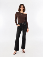 Kaia Mid Rise Wing Pocket Straight Jean