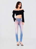 Kaia Pink Ombre Straight Jean