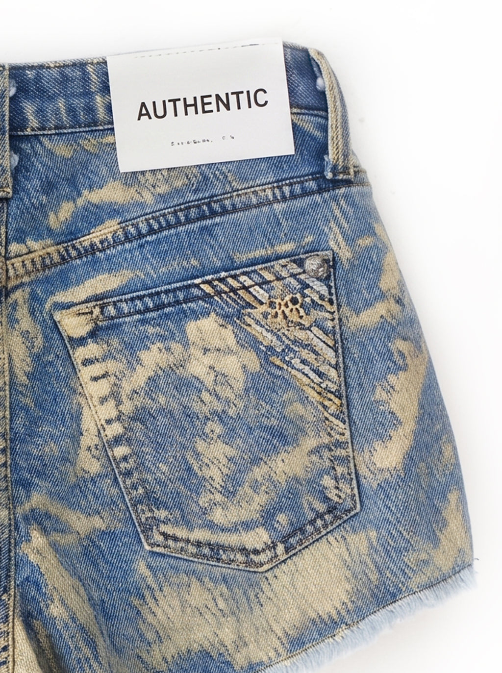 Stella Gold Bleach Denim Short