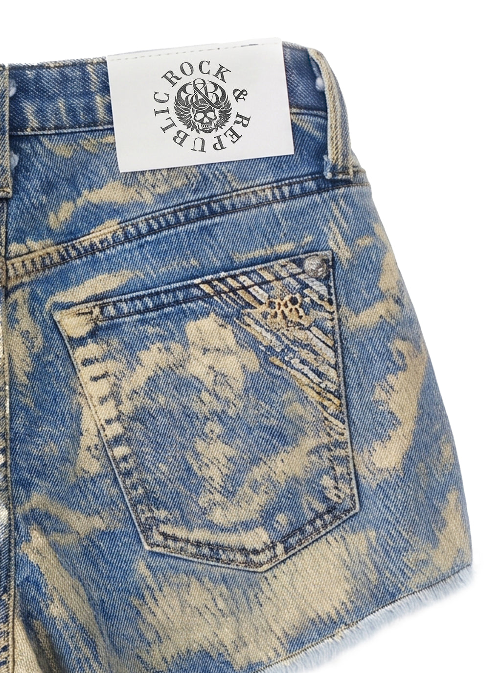 Stella Gold Bleach Denim Short