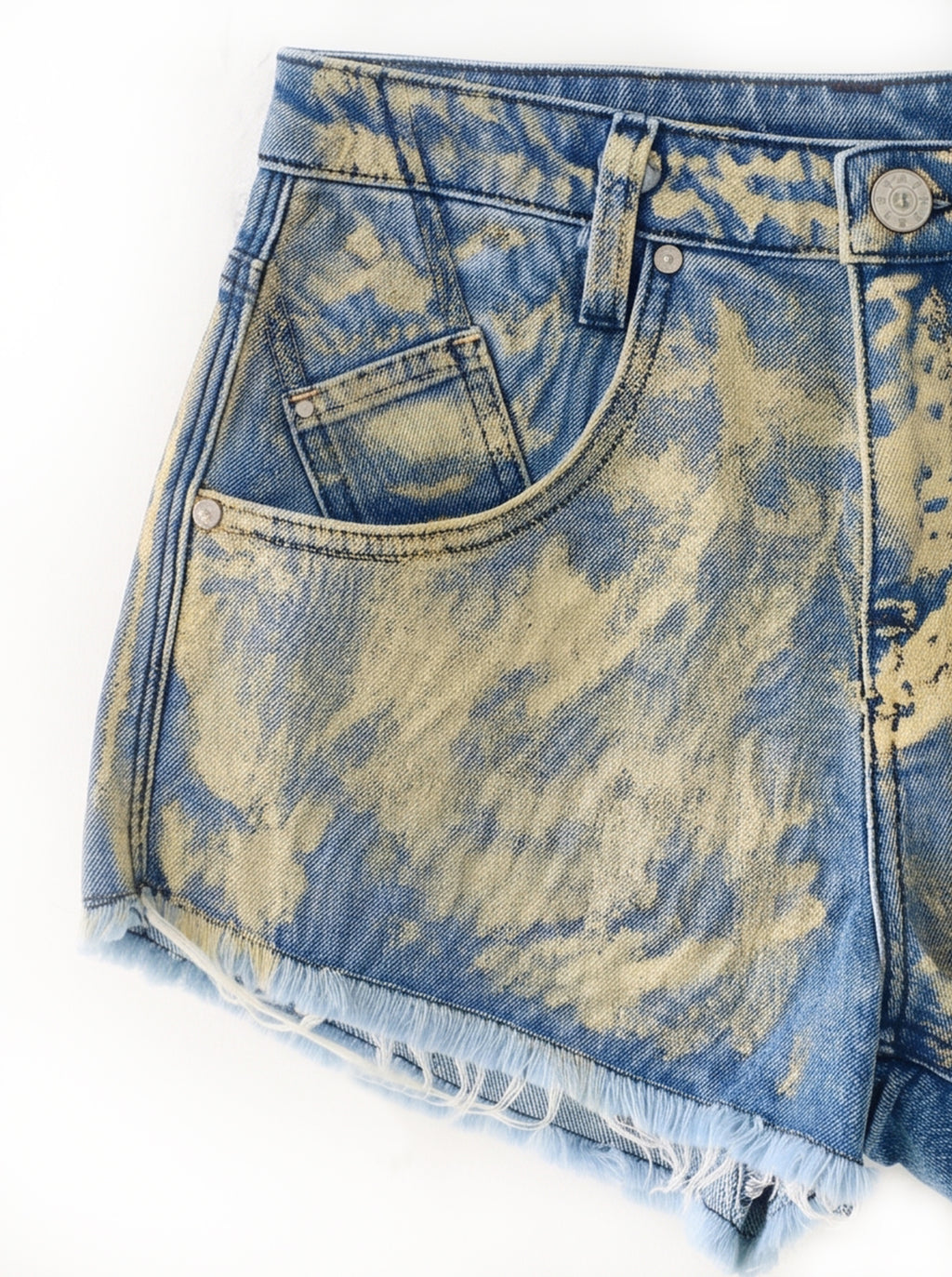 Stella Gold Bleach Denim Short