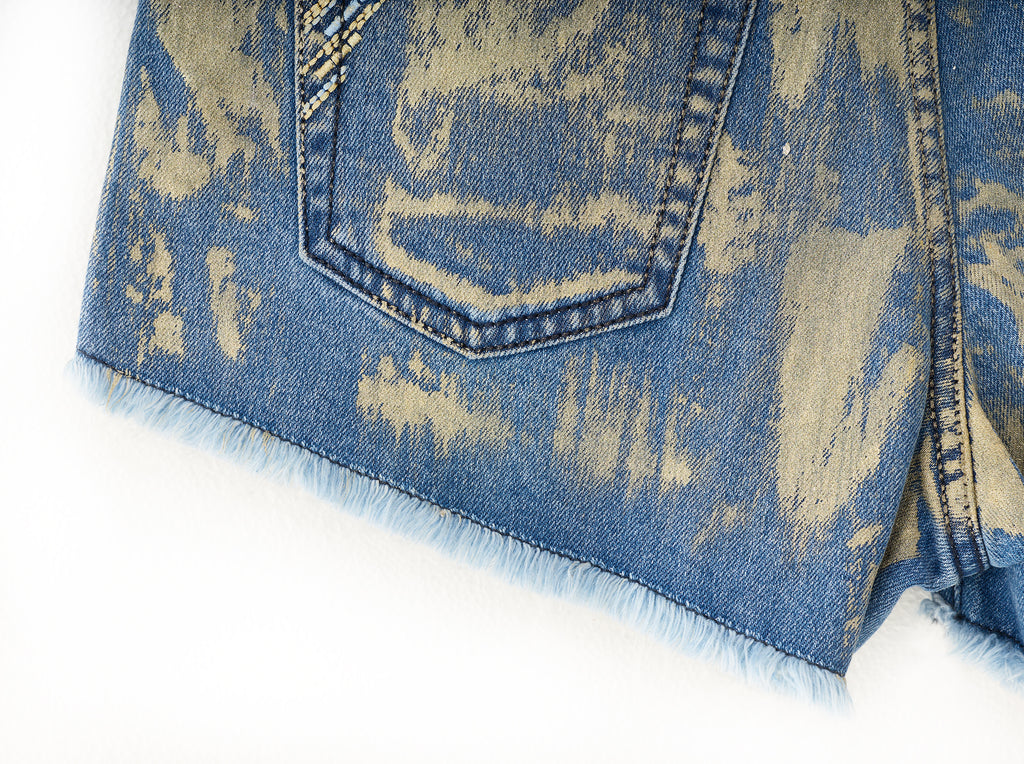 Stella Gold Bleach Denim Short
